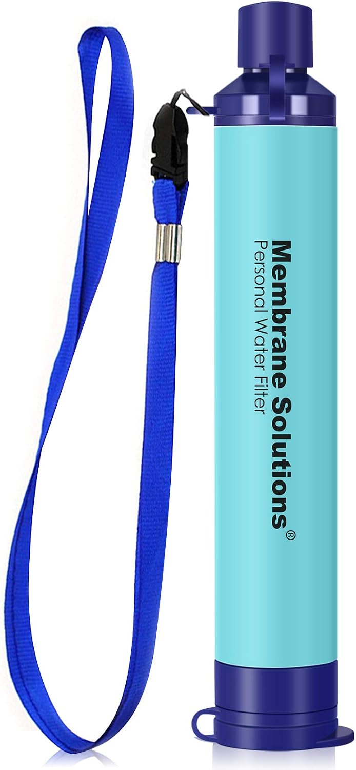 Membrane Solutions Personal Water Filter Straw
