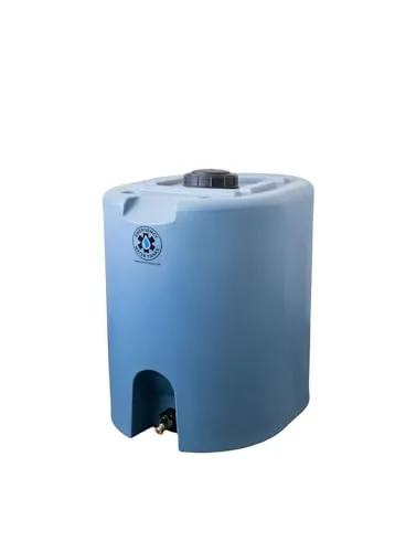 Emergency Water Tanks 55-Gal Stackable BPA-Free Storage