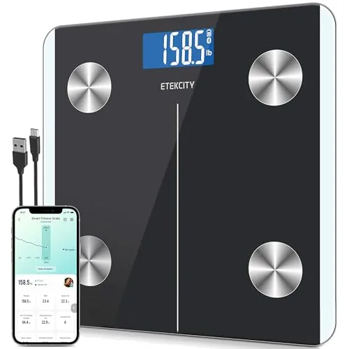 Etekcity USB-C Rechargeable Body Scale 400lb