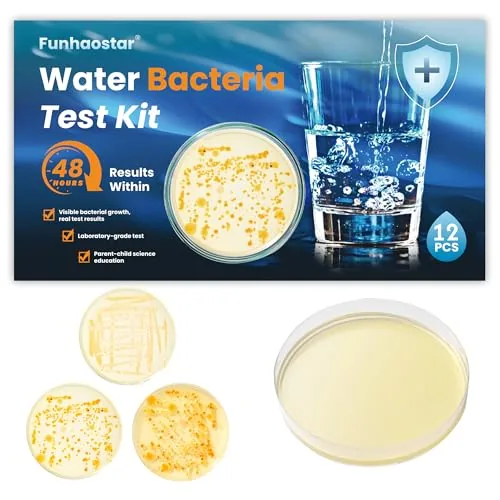Funhaostar Bacteria Water Test Kit 12 Tests Multi-Source