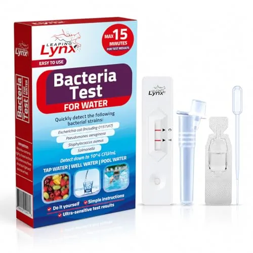 Leaping Lynx Bacteria Water Test Kit Coliform E. coli