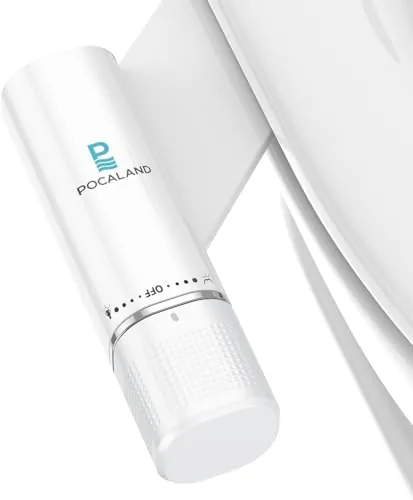 POCALAND Ultra-Slim Dual Nozzle Bidet Attachment