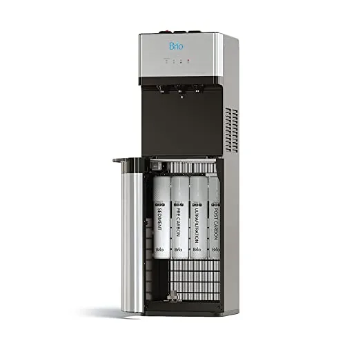 Brio Bottleless UF Water Cooler 3-Temp Self-Clean