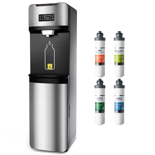 iSpring DS4S Bottleless Water Dispenser 4-Stage Filter