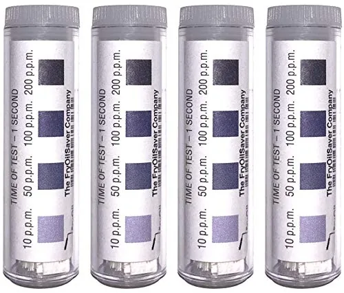 FryOilSaver Chlorine Test Strips 0-200 PPM 400-Count
