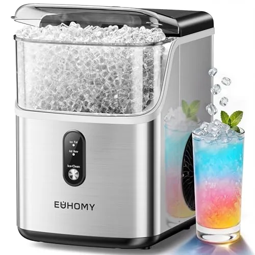 EUHOMY Nugget Ice Maker 35lb/Day Countertop