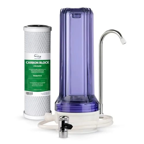 iSpring CKC1C Countertop Carbon Block Water Filter
