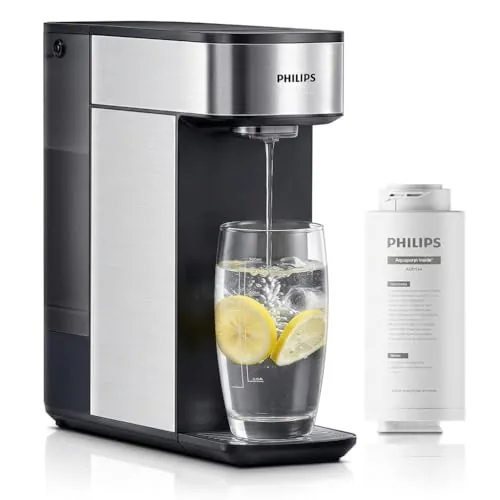 Philips Countertop RO Filter, No-Install, Aquaporin Tech