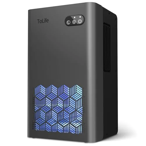 ToLife Dehumidifier 95 oz Tank 1000 Sq Ft Sleep Mode