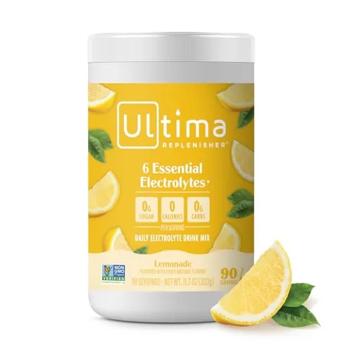 Ultima Replenisher Daily Electrolyte Powder 90-Serving Canister