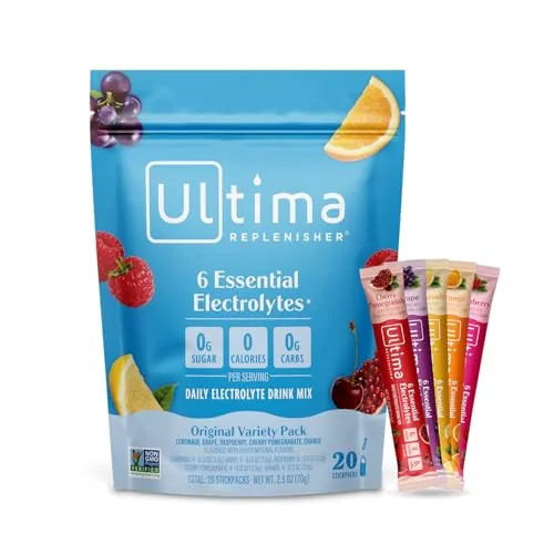 Ultima Replenisher Electrolyte Packets Variety 20-Pack