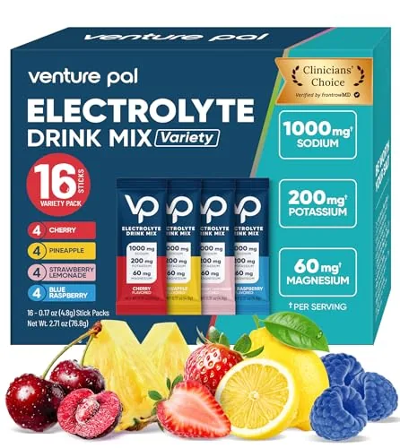 Venture Pal High-Sodium Electrolyte Powder Packets 16ct