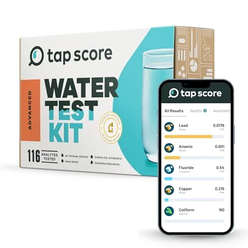 Tap Score Advanced Home Water Test Kit 116 Analytes