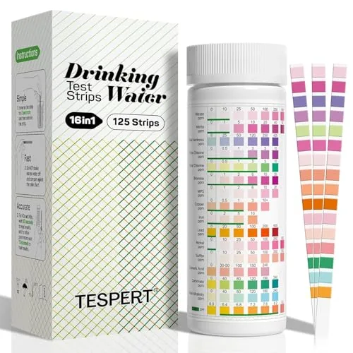 TESPERT 16-Parameter Water Test Strips 125ct Kit