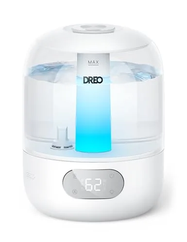 DREO 3L Ultrasonic Cool Mist Humidifier 30H Runtime
