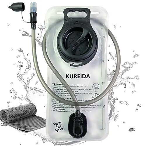 KUREIDA 2L Hydration Bladder Wide-Mouth BPA-Free