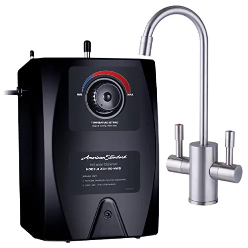 American Standard Dual Handle Hot Water Dispenser Brushed Nickel