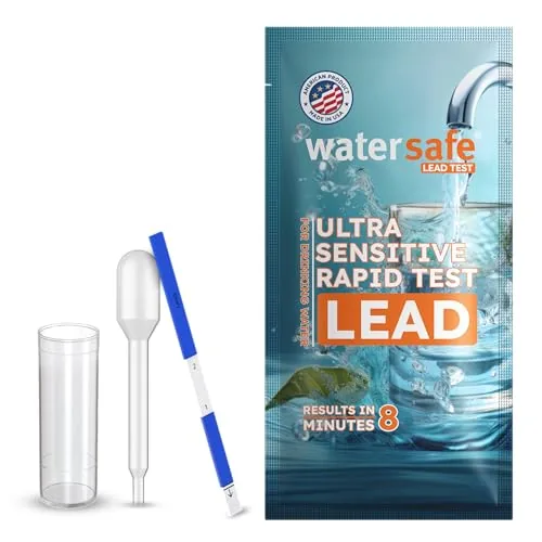 Watersafe Lead Water Test Kit - 5 PPB Detection