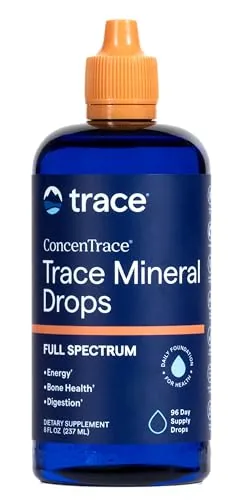 Trace Minerals ConcenTrace Drops 70+ Ionic Minerals 8oz
