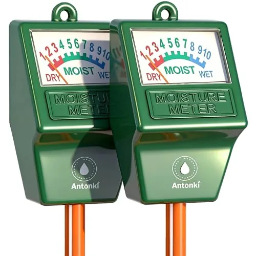 Antonki Soil Moisture Meter 2-Pack Single Probe