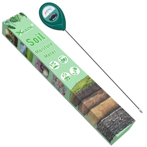 XLUX Long Probe Soil Moisture Meter Battery-Free