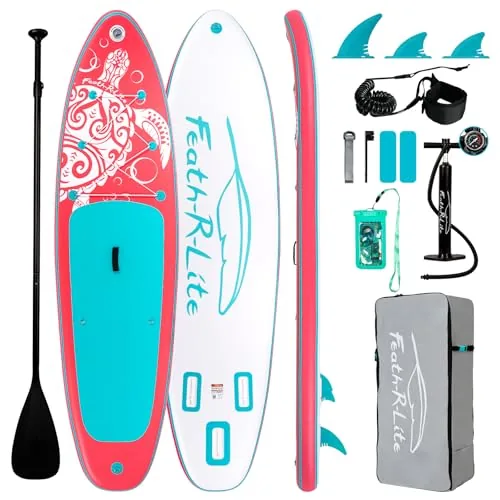 FEATH-R-LITE 10'6" Inflatable SUP with Full Accessory Kit