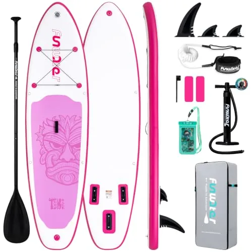 FunWater Inflatable SUP Board with Full Accessories Kit