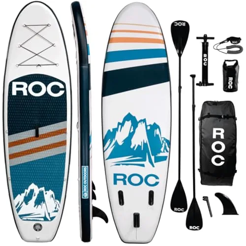 Roc 10'6" Inflatable SUP Wide Stable Deck