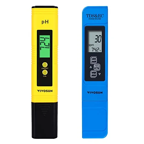 VIVOSUN pH and TDS Meter Kit Dual-Pen Bundle
