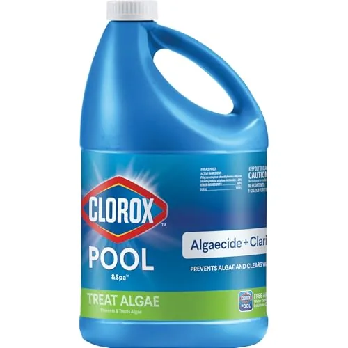 Clorox Pool&Spa Algaecide + Clarifier 128 oz