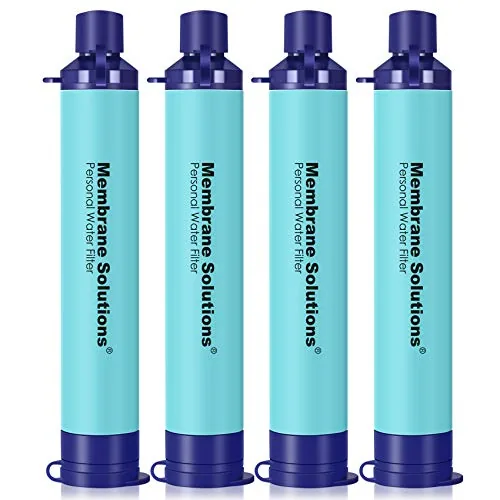 Membrane Solutions Survival Filter Straw 4-Pack