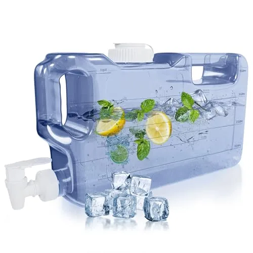 HydraFitt 1.1-Gallon Slim Fridge Water Dispenser with Spigot