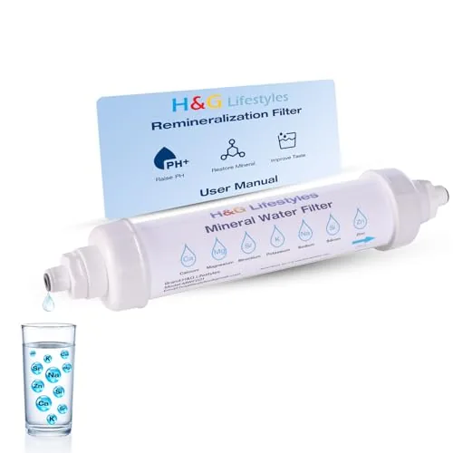H&G Lifestyles Remineralization Filter 1,500 Gal RO Add-On