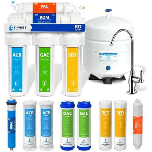 Express Water RO5DX 5-Stage Under-Sink RO System 100GPD