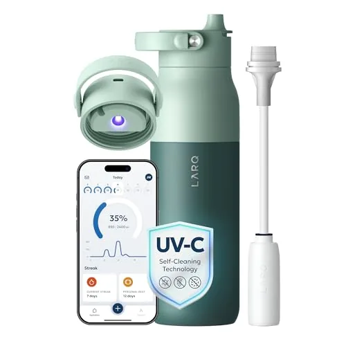 LARQ PureVis 2 UV Self-Cleaning Insulated Bottle 23oz