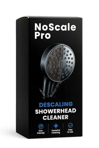 NoScale Pro Shower Head Descaling Kit - Hard Water Remover