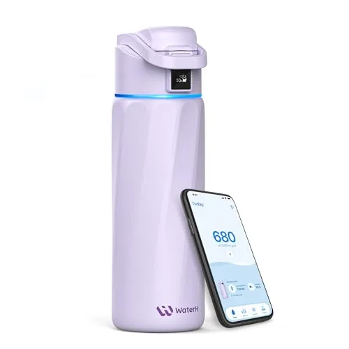 WaterH BOOST Smart Water Bottle Tracker 24oz