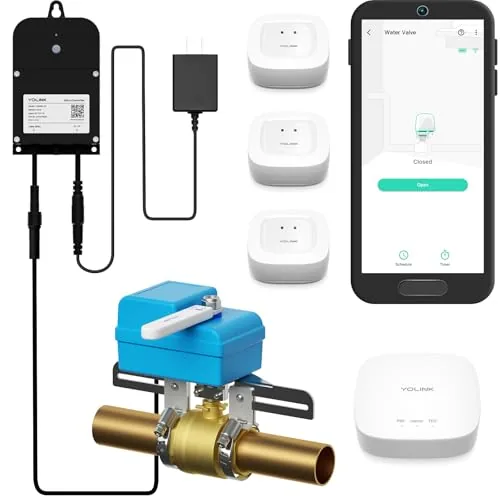 YoLink EVO Leak Detection & Auto Shut-Off Starter Kit