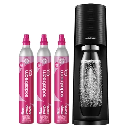 SodaStream TERRA Sparkling Water Maker 3-Cylinder Bundle