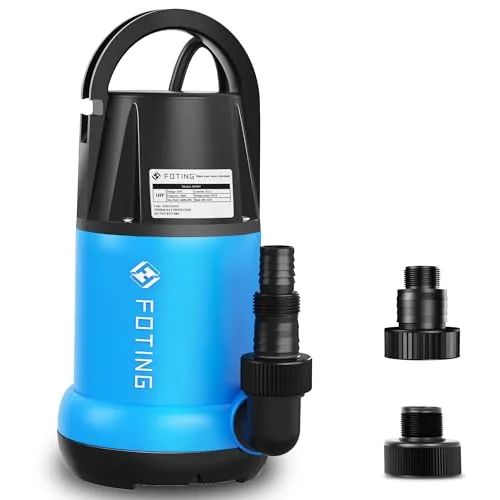 FOTING 1HP Submersible Sump Pump 4600GPH Manual