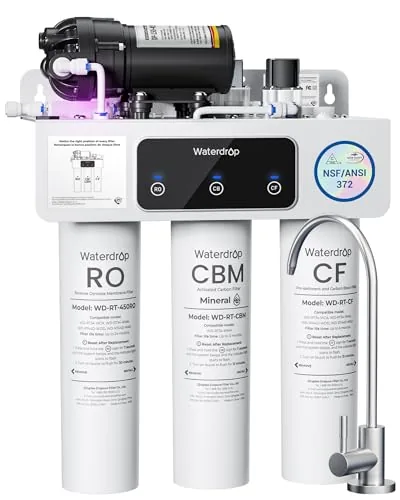 Waterdrop T3-M Remineralizing RO Filter 450GPD