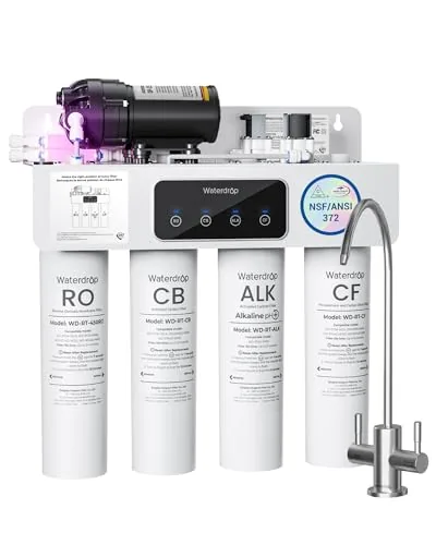 Waterdrop T4-A Alkaline Tankless RO System Dual Flow