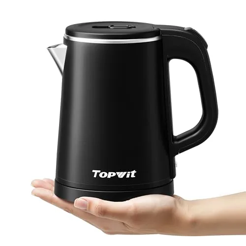 TopWit 0.8L Stainless Steel Travel Electric Kettle