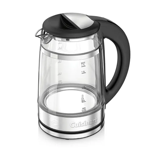 Cuisinart 1.7L Variable Temp Glass Kettle 110-212F