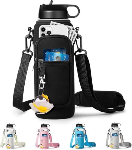 RRegeny Water Bottle Sling Carrier for 32oz-40oz Bottles