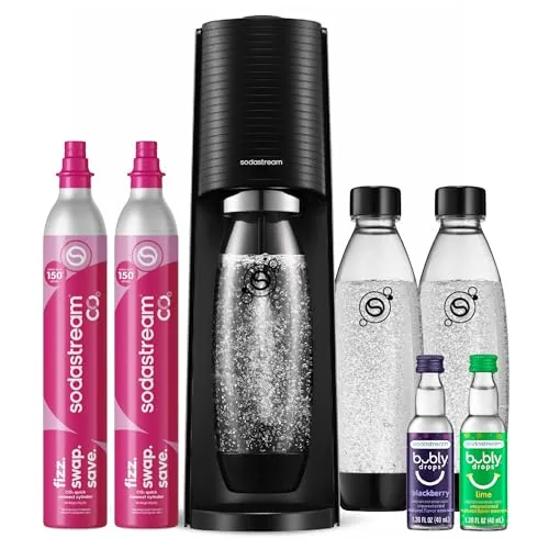 SodaStream TERRA Sparkling Water Maker Value Bundle