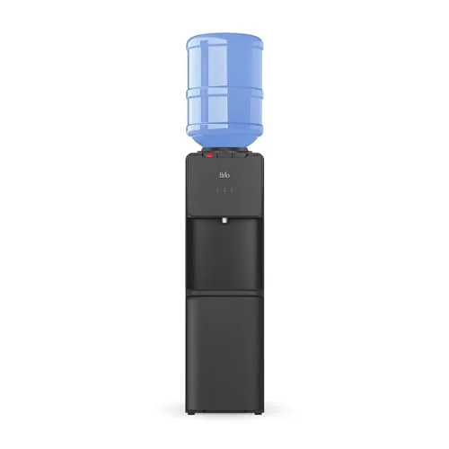 Brio 130 Top-Load Water Cooler Hot and Cold Black