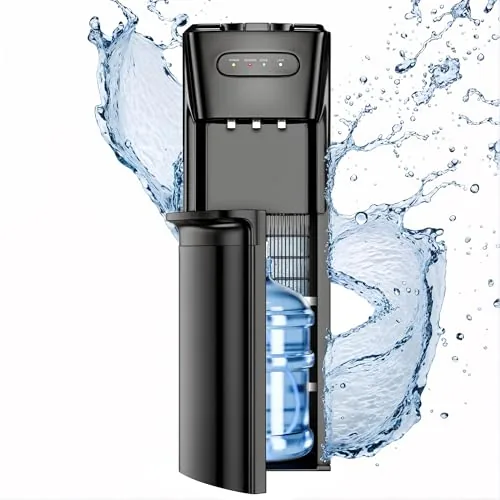 Manastin Bottom Loading Water Cooler Dispenser Matte Black