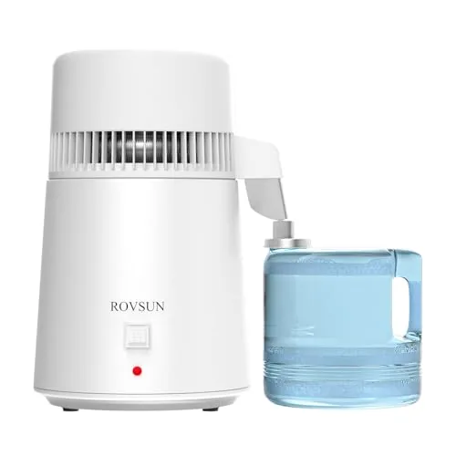 ROVSUN 4L Water Distiller 750W BPA-Free Countertop
