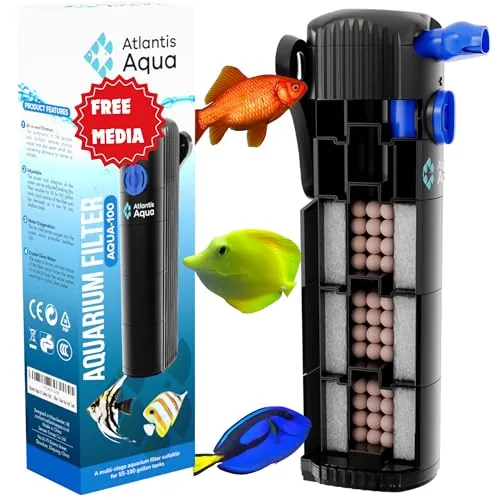 Atlantis Aqua Submersible Filter 55 to 100 Gallon